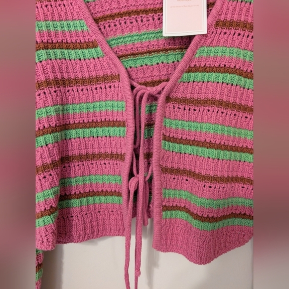 Cropped cardigan - Picture 3 of 6